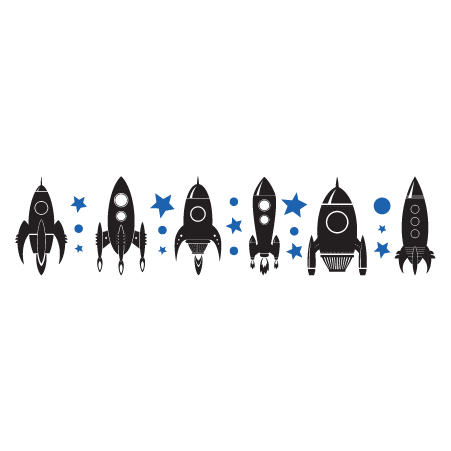 Rockets To The Moon Wall Quotes™ Art Decal