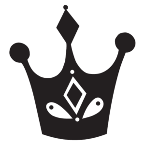 Bejeweled Crown Wall Quotes™ Wall art Decal