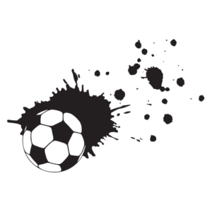 Soccer Splatter Wall Quotes™ Wall Art Decal