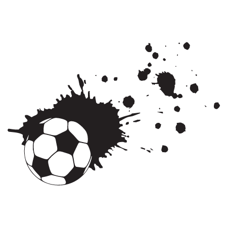 Soccer Splatter Wall Quotes™ Wall Art Decal