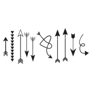 Whimsical Arrows Wall Quotes™ Wall Art Decal