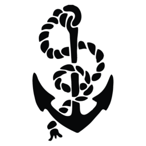 Rope & Anchor Tattered Wall Quotes™ Wall art Decal