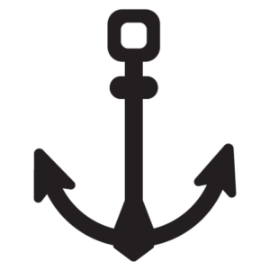 Square Prong Anchor Wall Quotes™ Wall Art Decal