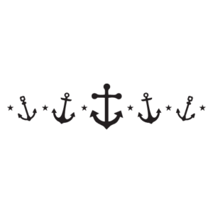 Anchor & Stars Medley Wall Quotes™ Wall Art Decal