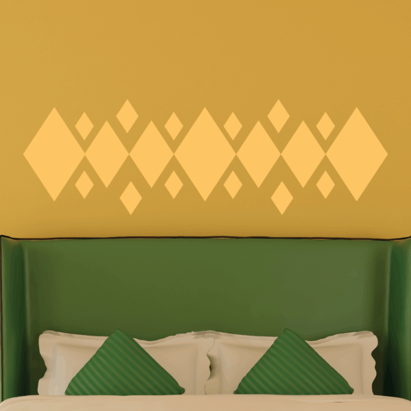 Diamond Headboard Wall Quotes™ Wall Art Decal