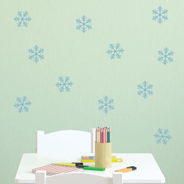 Snowflakes Wall Quotes™ Wall Art Decal Kit