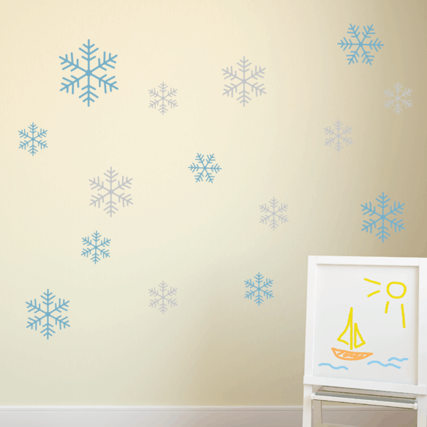 Snowflakes II Wall Quotes™ Wall Art Decal Kit