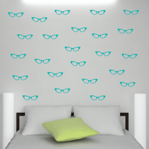 Funky Glasses  Wall Quotes™ Decal Kit