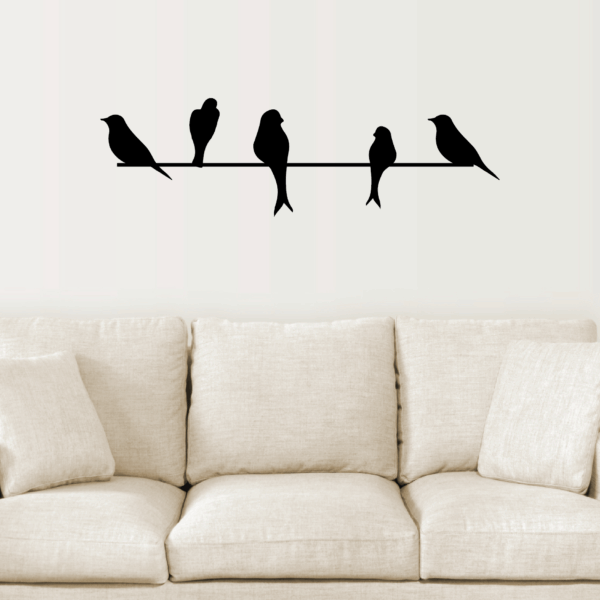 Birds On A Wire Wall Quotes™ Wall Art Decal
