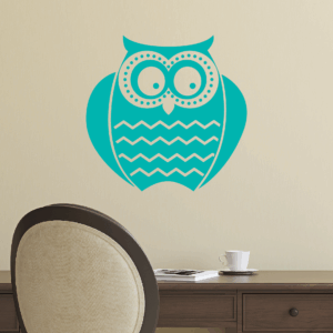 Funky Owl Wall Quotes™ Wall Art Decal