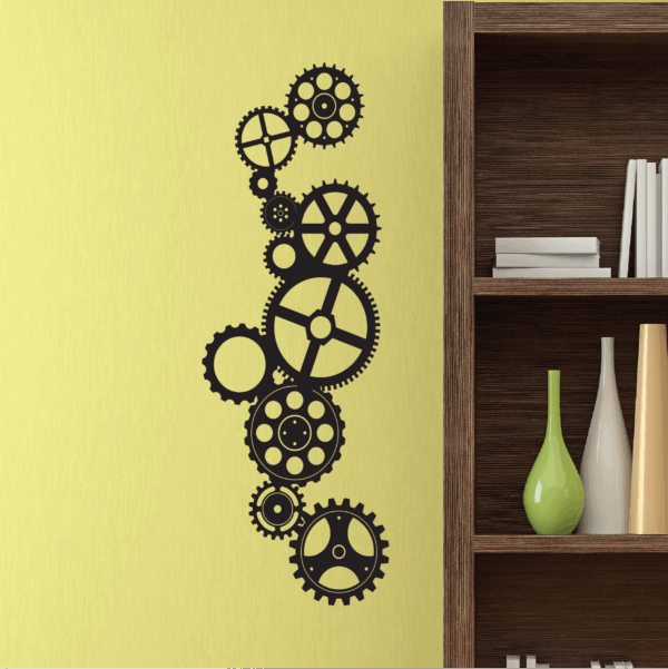 Decorative Gears Wall Quotes™ Decal