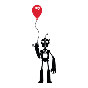 Ballon Bot Wall Quotes™ Wall Art Decal