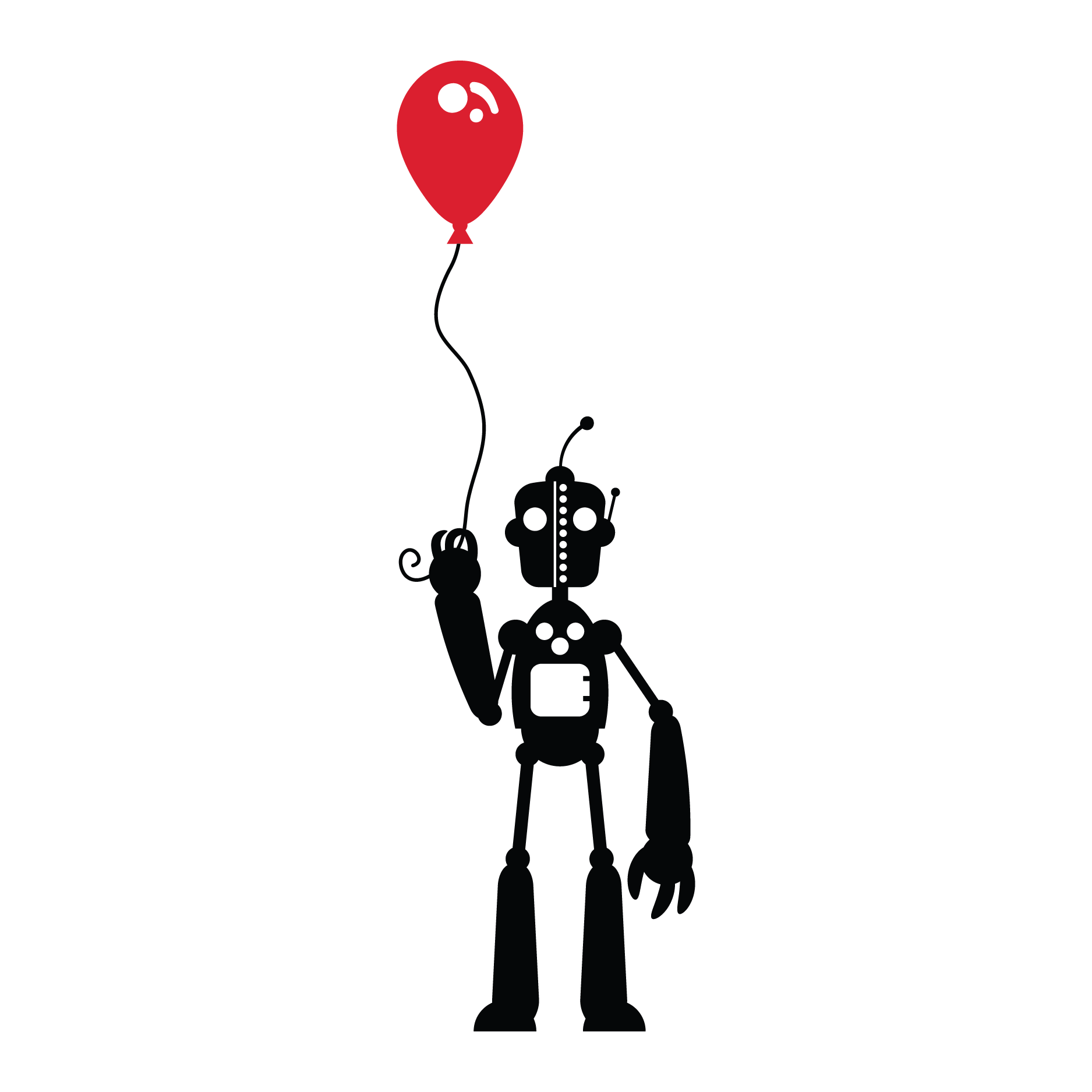 Ballon Bot Wall Quotes™ Wall Art Decal