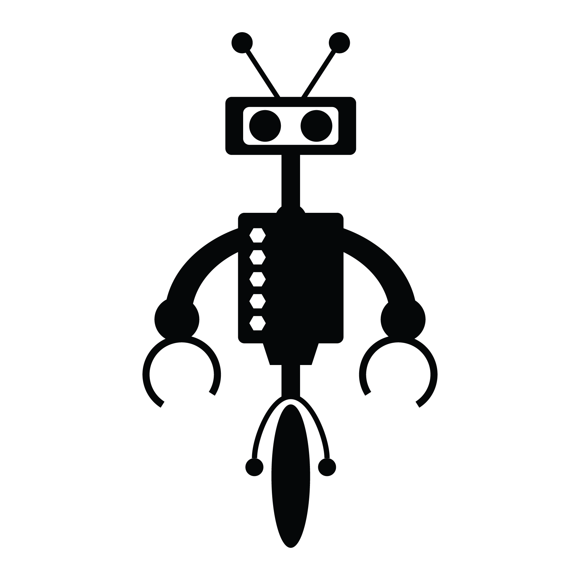Uniwheel Robot Wall Quotes™ Wall Art Decal