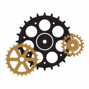 Set Of Gears 1 Wall Quotes™ Decal