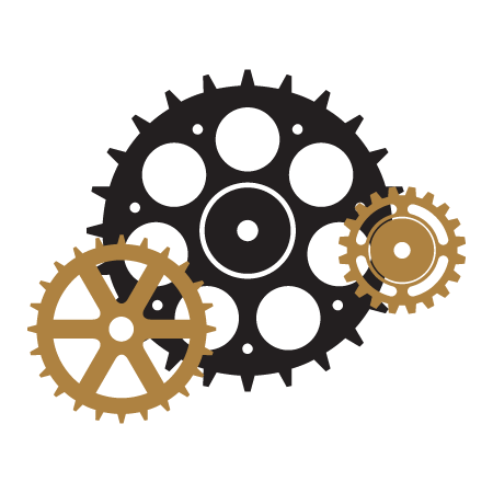 Set Of Gears 1 Wall Quotes™ Decal