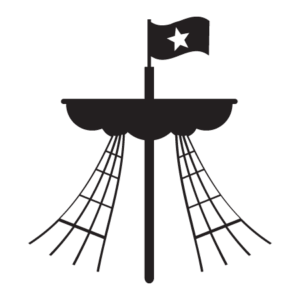 Ship Mast with Star Wall Quotes™ Wall Art Decal