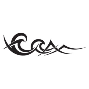 Abstract Wave Wall Quotes™ Wall Art Decal