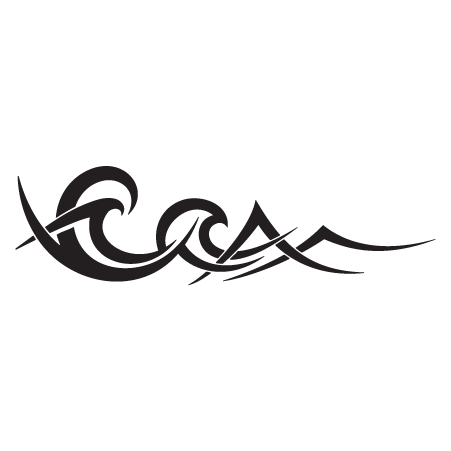 Abstract Wave Wall Quotes™ Wall Art Decal