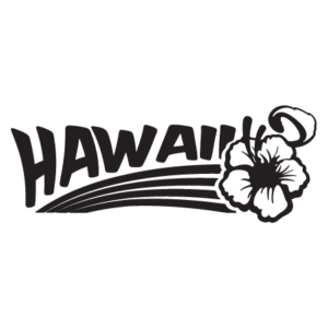 Hawaii Hibiscus Wall Quotes™ Wall Art Decal
