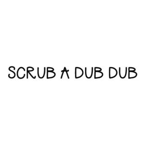 Scrub-A-Dub-Dub Simple Wall Quotes™ Decal