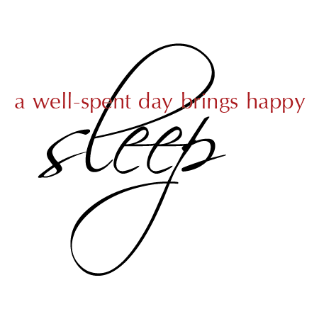 A Well-Spent Day Wall Quotes™ Decal