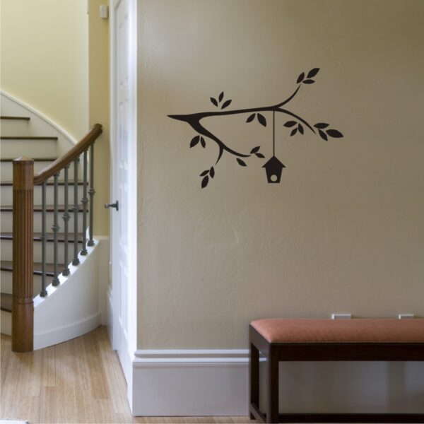 Branch and Birdhouse Wall Quotes™ Wall Art Decal