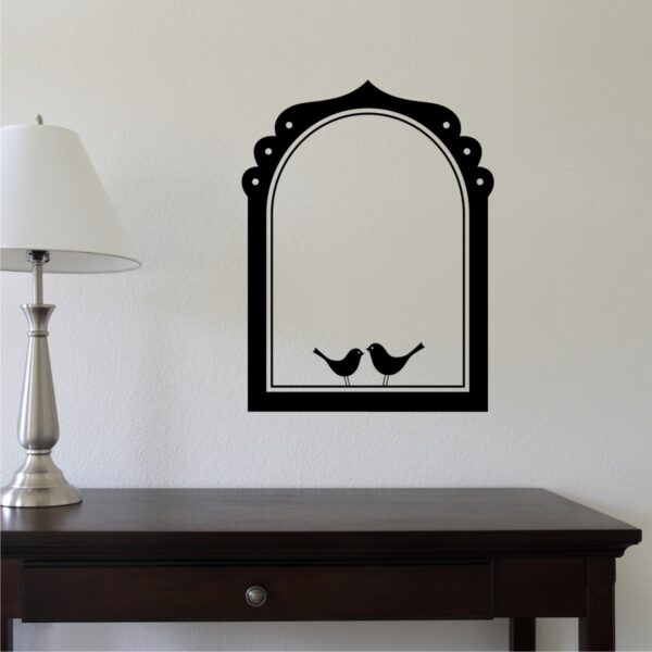 Birds on a Window Sill Wall Quotes™ Wall Art Decal