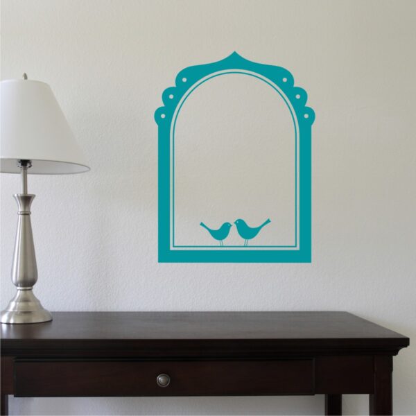 Birds on a Window Sill Wall Quotes™ Wall Art Decal
