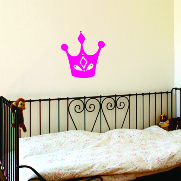 Bejeweled Crown Wall Quotes™ Wall art Decal