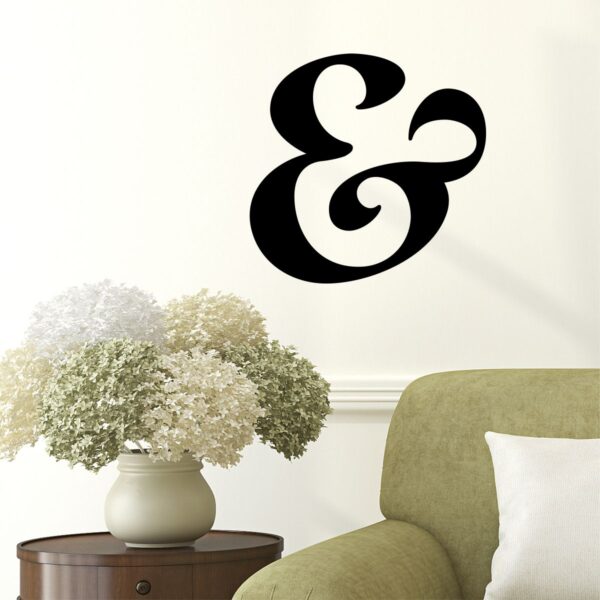 Ampersand Wall Quotes™ Wall Art Decal