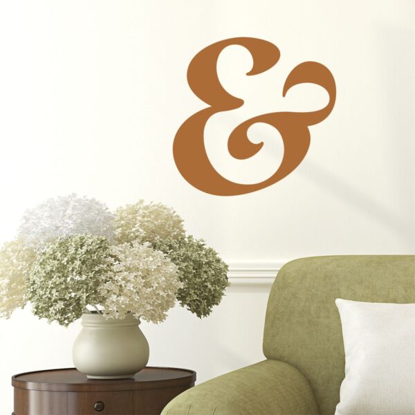 Ampersand Wall Quotes™ Wall Art Decal
