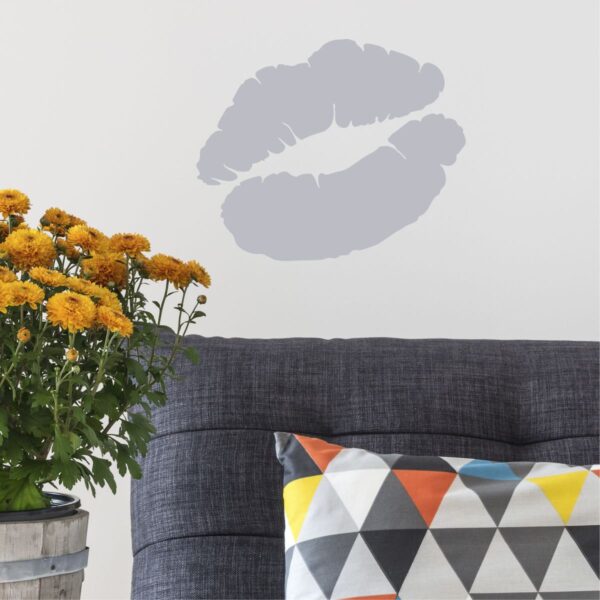 Lip Print Wall Quotes™ Wall Art Decal