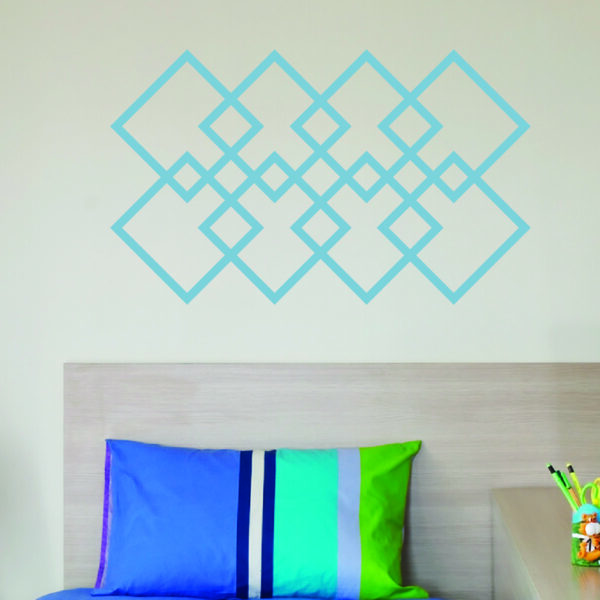 Interlocking Diamonds Wall Quotes™ Wall Art Decal