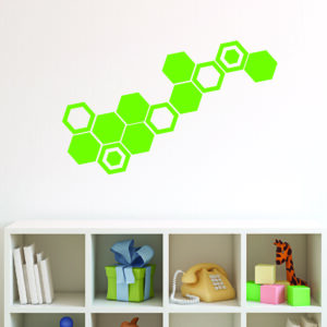 Hexagon Wall Quotes™ Wall Art Decal