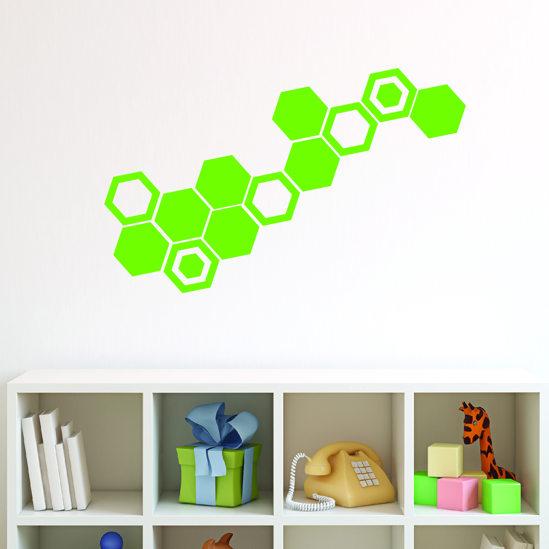 Hexagon Wall Quotes™ Wall Art Decal