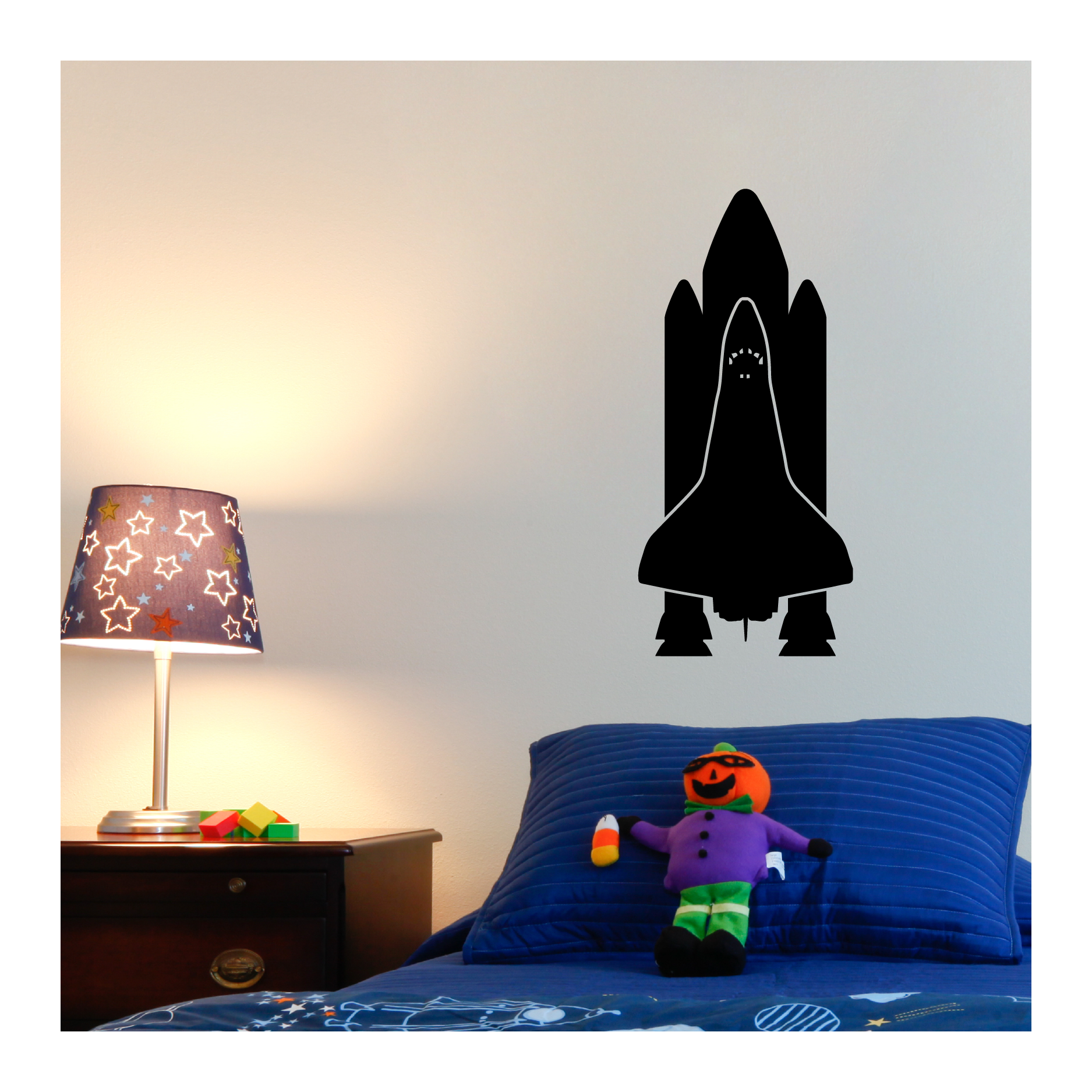 Space Shuttle Fueled Wall Quotes™ Wall Art Decal
