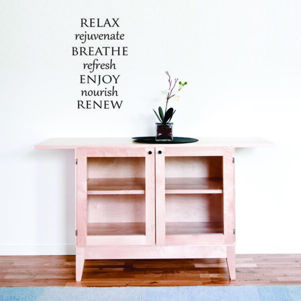 Spa Words Wall Quotes™ Decal