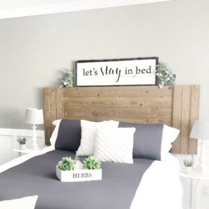Let's Stay in Bed Wall Quotes™ Decal