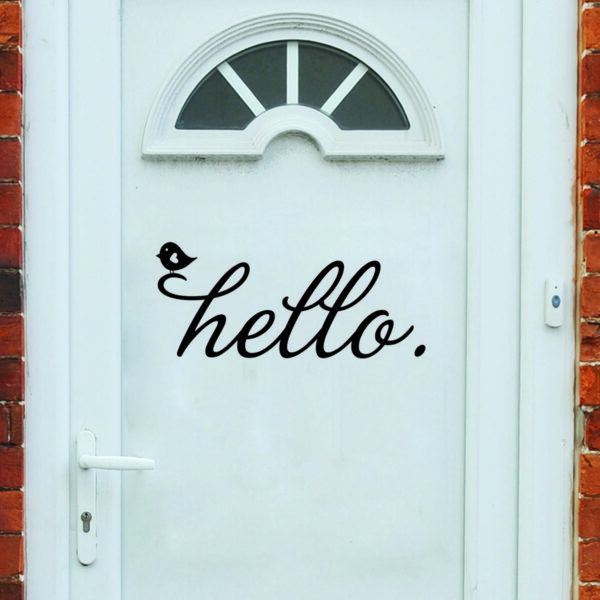 Hello Birdie Wall Quotes™ Decal
