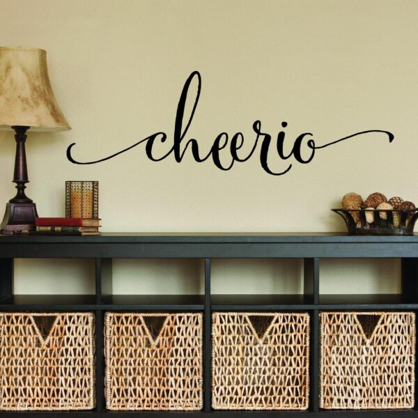 Cheerio Wall Quotes™ Decal