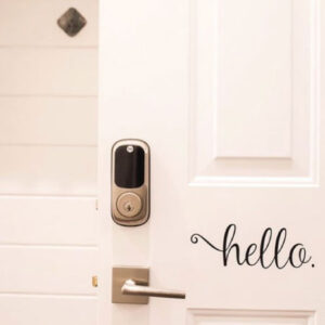Sweet Hello Wall Quotes™ Decal