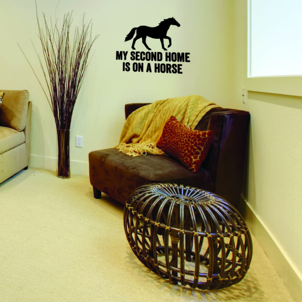 My Second Home Wall Quotes™ Decal