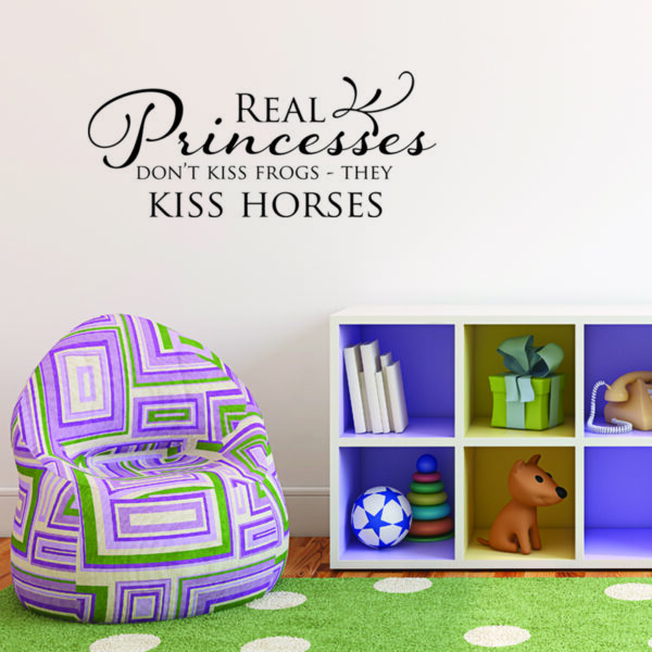 Real Princesses Wall Quotes™ Decal