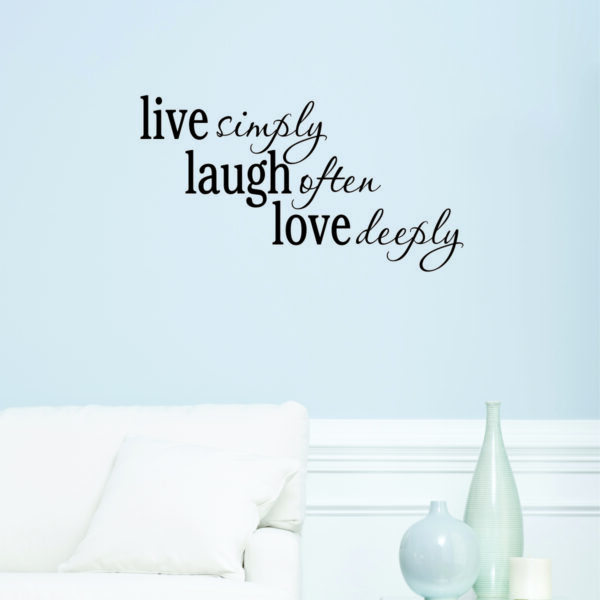 Live Laugh Love Passions Wall Quotes™ Decal