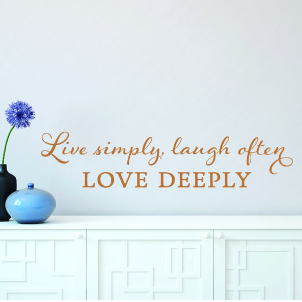 Live Laugh Love Livory Wall Quotes™ Decal