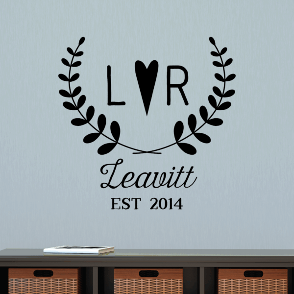 Leavitt Family Established Wall Quotes™ Decal