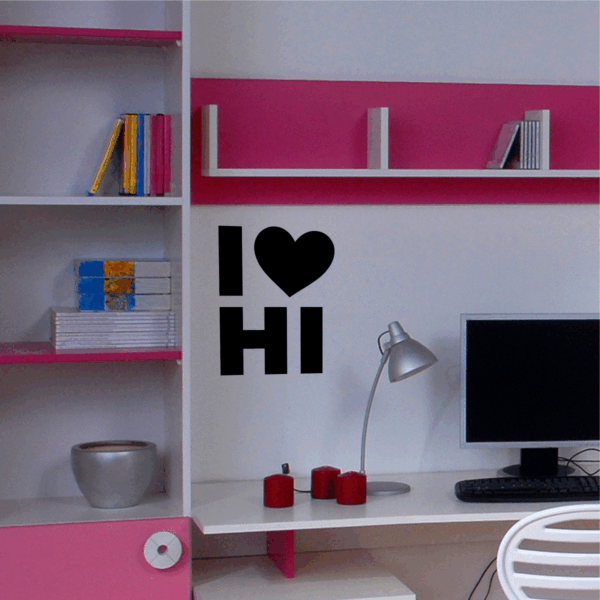 I Love Hawaii Wall Quotes™ Decal