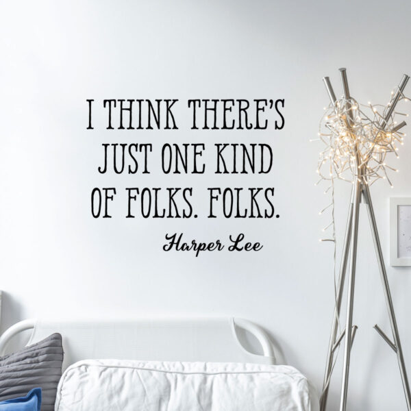 One Kind Of Folks Wall Quotes™ Decal