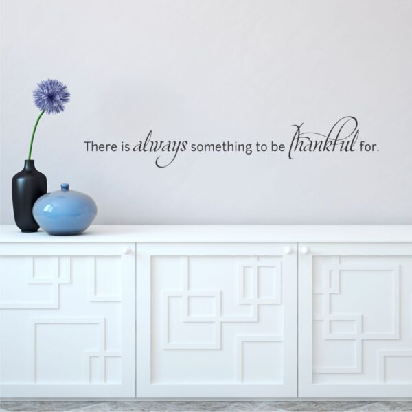 Always Be Thankful Wall Quotes™ Decal